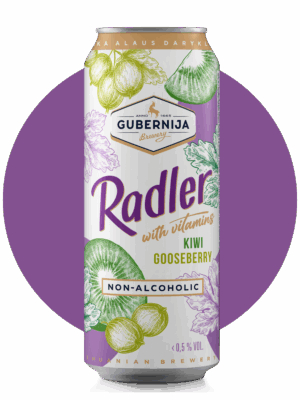 Gubernija Radler Kiwi-Agrest 0,0%