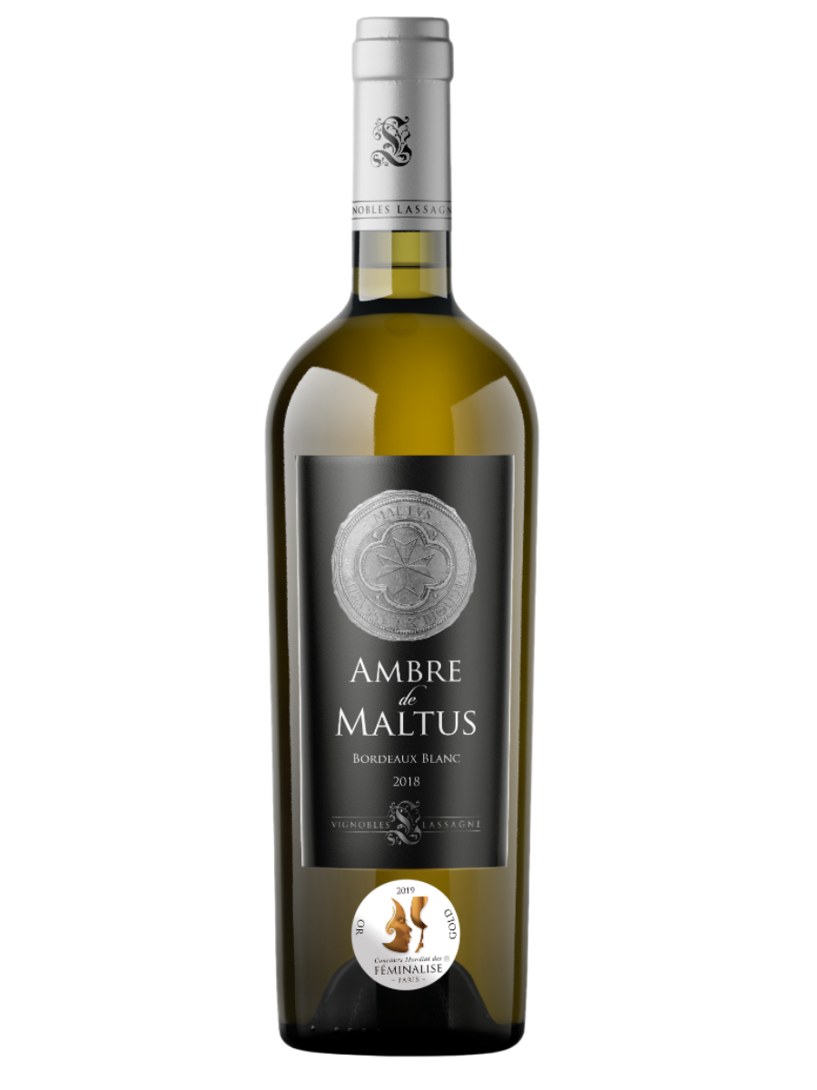 Ambre de Maltus AOC Bordeaux Blanc 2022 (1) Ambre de Maltus AOC Bordeaux Blanc 2022 - obrazek 1