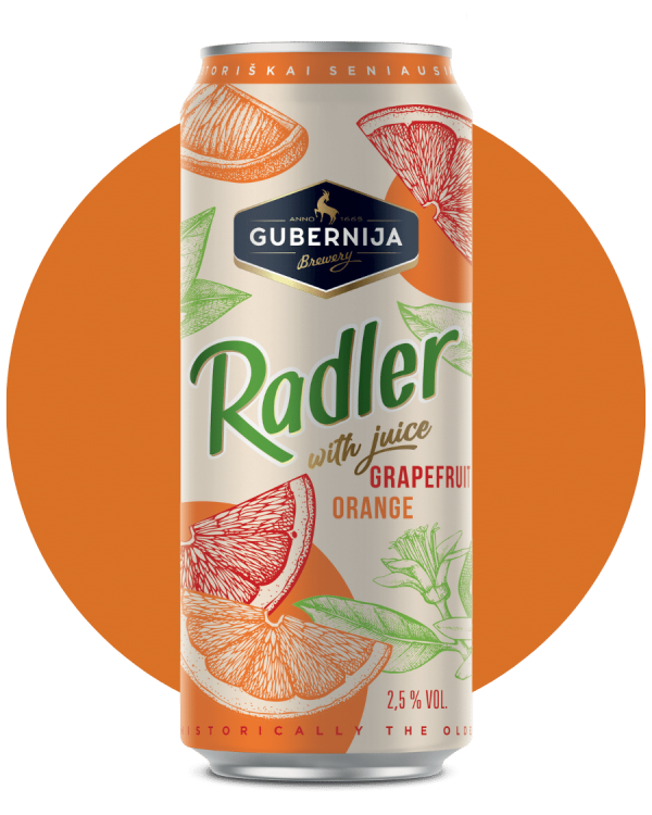 Gubernija Radler grapefruit
